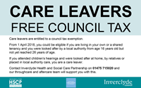 Care leavers council tax exemption